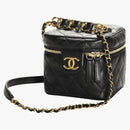 Chanel Vanity Case Small 22S Lambskin Black