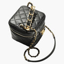 Chanel Vanity Case Small 22S Lambskin Black