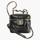 Chanel Vanity Case Small 22S Lambskin Black