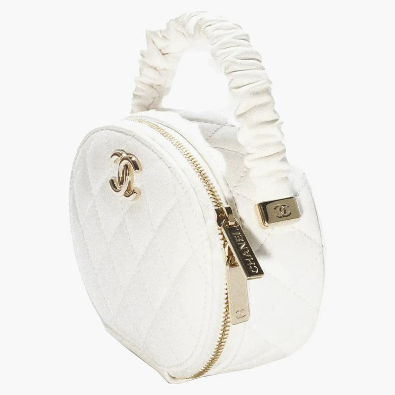 Chanel Vanity Case White