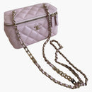 Chanel Vanity Case with Chain Pink (AP2625-B07641-NG750)