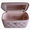 Chanel Vanity Case with Chain Pink (AP2625-B07641-NG750)