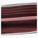 Chanel Zip Around Wallet Quilted Diamond Long Black