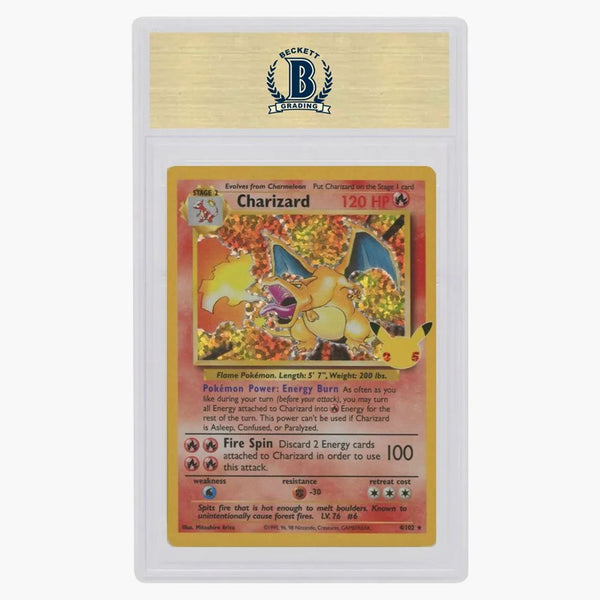 Charizard 2021 Pokémon Tcg Celebrations Classic Collection Base Set Holo #4 (psa Or Bgs Graded)