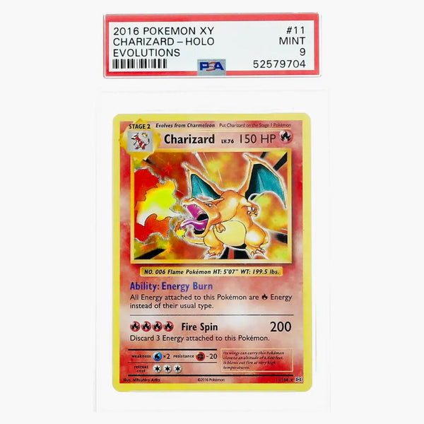 Charizard-holo 2016 Pokemon Tcg Xy Evolutions #11/108 (psa Or Bgs Graded)