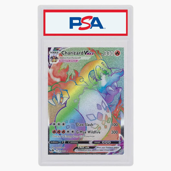 Charizard Vmax Scr 2020 Pokemon Sword & Shield Champion's Path #74 (psa Or Bgs Graded)