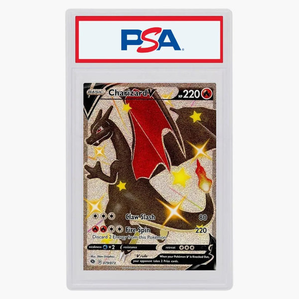 Charizard V Scr 2020 Pokemon Sword & Shield Champion's Path #79 (psa Or Bgs Graded)