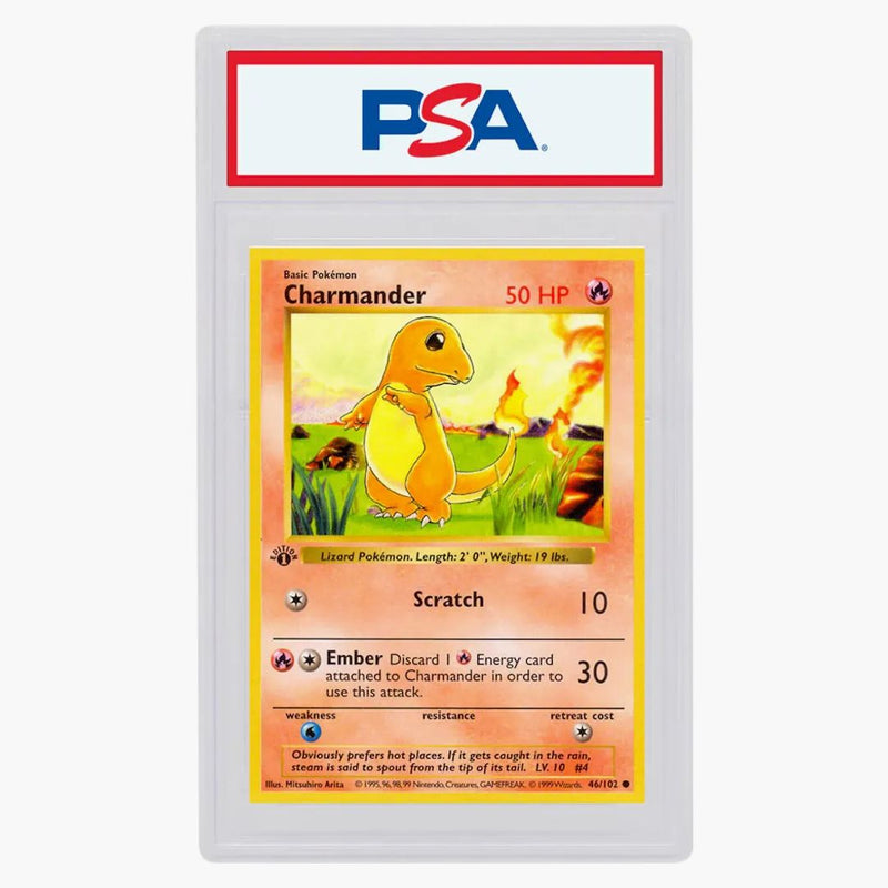 Charmander 1999 Pokemon Tcg Base Set 1st Edition