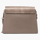 Chloe Faye Bolso de hombro Media Motty Gray