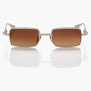 Chrome Hearts Buckle Rider Sunglassses Silver Gold Rustic