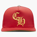Chrome Hearts Ch Silver Button Hat Red/yellow