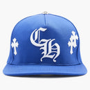 Chrome Hearts Cross Patch Baseball Hat Blue