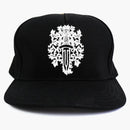 Chrome Hearts Dagger Denim Baseball Hat Black/white
