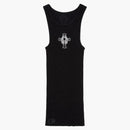 Chrome Hearts Hairy Cross Rib Tank Black