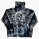 Chrome Hearts Horseshoe Hoodie Black Tie Dye