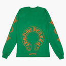 Chrome Hearts Horseshoe L/s T-shirt Green/orange