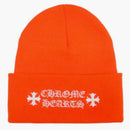 Chrome Hearts Logo Beanie Safety Orange