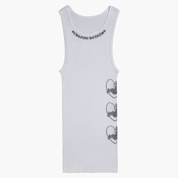 クロムハーツ　2023AW  Love You Rib Tank Chrome Hearts Love You Rib Tank White/Black - Buy at Hypeneedz