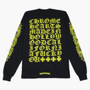 Chrome Hearts Made In Hollywood L/s T-shirt Black/yellow