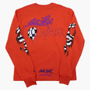 Chrome Hearts Matty Boy Sadistic Lipstick L/s T-shirt Red