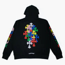 Chrome Hearts Multi Color Cross Cemetery Hoodie Black