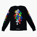 Chrome Hearts Multi Color Cross Cemetery L/s T-shirt Black