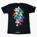 Chrome Hearts Multi Color Cross Cemetery T-shirt Black