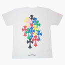 Chrome Hearts Multi Color Cross Cemetery T-shirt White
