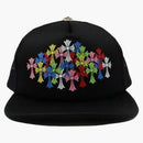 Chrome Hearts Multi Color Crosses Trucker Hat Black