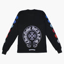 Chrome Hearts Multi Color Horse Shoe L/s T-shirt Black