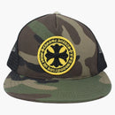 Chrome Hearts Plus Cross Seal Stamp Trucker Hat Camo