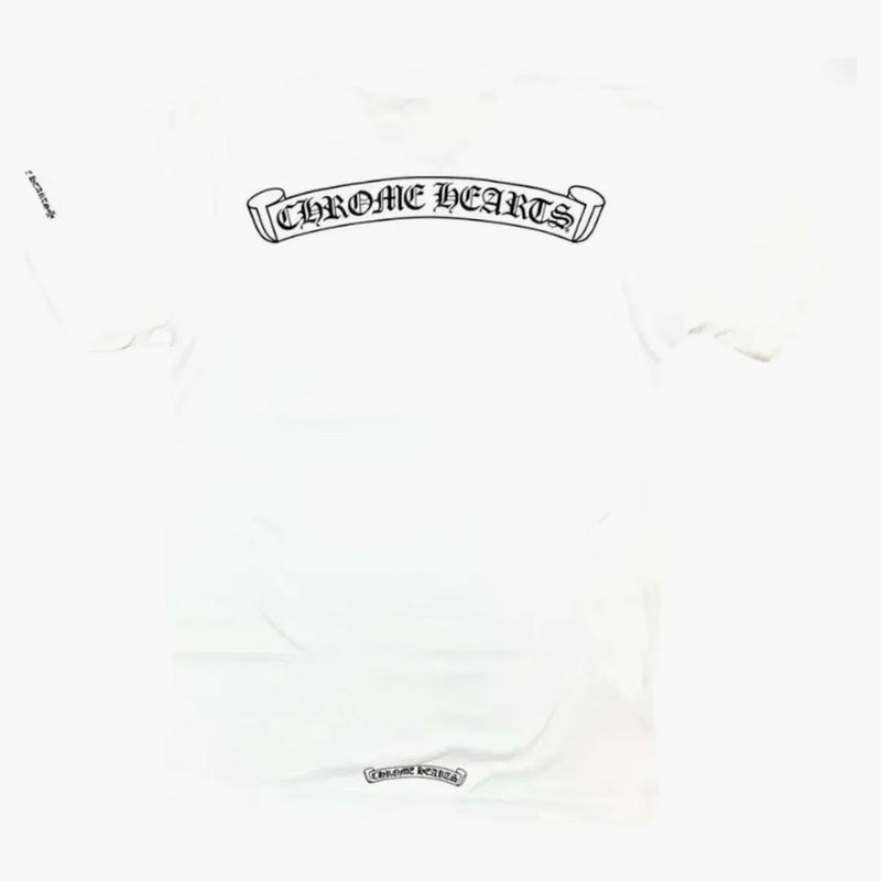 Chrome Hearts Scroll Logo Pocket T-shirt White