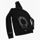 Chrome Hearts Silver Glitter Hoodie Black