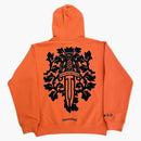 Chrome Hearts Vine Dagger Hoodie Orange/black