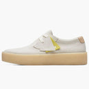 Clarks Originals Ashcott Cup Off White Suede