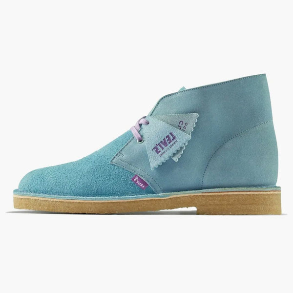 Clarks Originals Desert Boot Vintage odzież jasnoniebieski