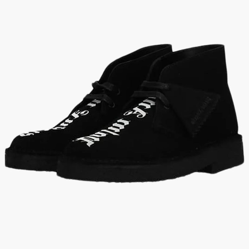 Clarks Originals Desert Boot Logo Angels Black White (kobiety)