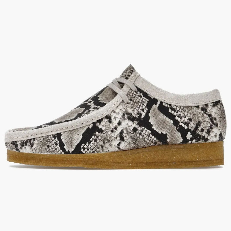 Clarks Originals Wallabee Aime Leon Dore Snakesskin Tan