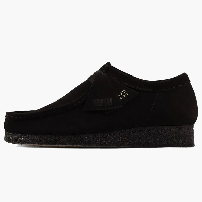 Clarks Originals Wallabee Black Suede (Women's)