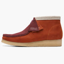 Clarks Originals Wallabee Boot Dark Orange Combination