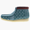 Clarks Originals Wallabee Boot Green Paisley