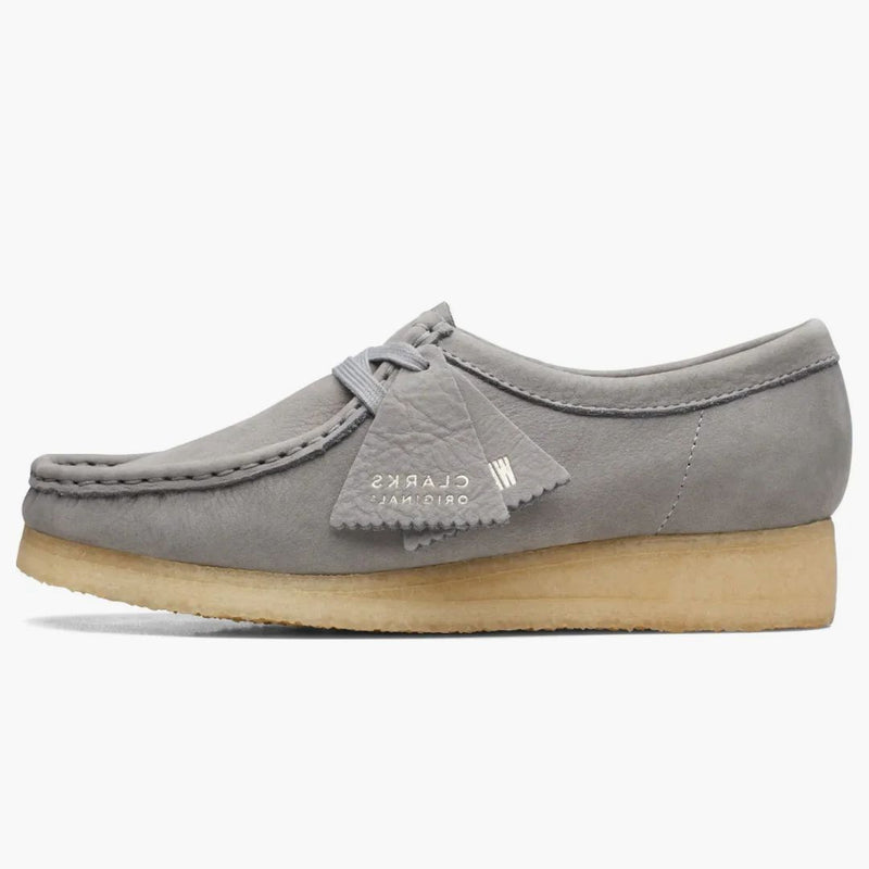 Clarks Originals Wallabee Boot Grey Nubuck (Women's)