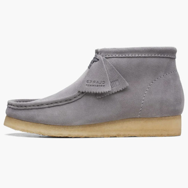 Clarks Originals Wallabee Boot Gray Suede