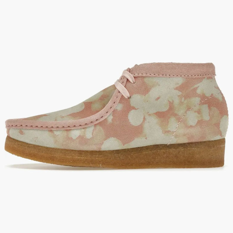 Clarks Originals Wallabee Boot Pink Floral (Dámské)