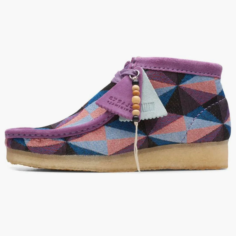 Clarks Originals Wallabee Boot Purple Combi (Women's)