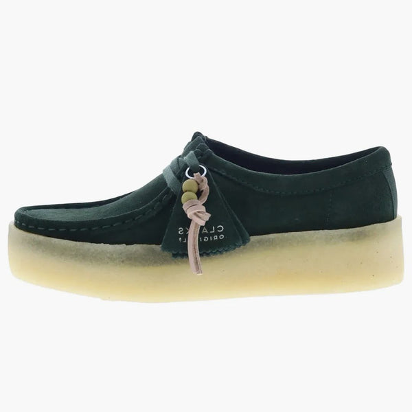 Clarks Originals Wallabee Cup Dark Green (women's)