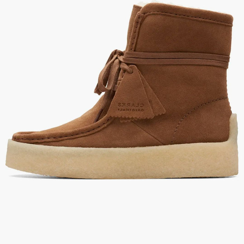 Clarks Originals Wallabee Cup Hej Cola Suede (Women's)