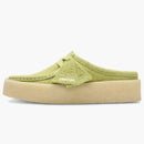 Clarks Originals Wallabee Cup Lime Hairy Suede (mujer)