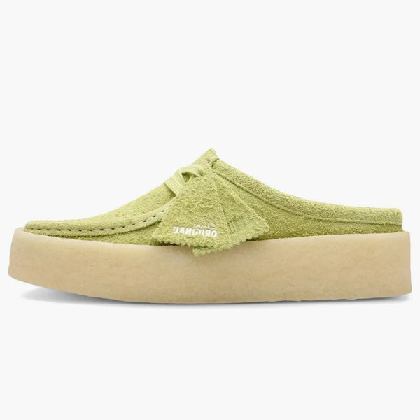 Clarks Originals Wallabee Cup Lo Lime Hairy Suede (women's)