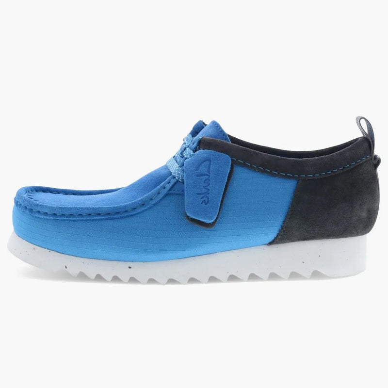 Clarks Originals wallabee ftre lo blå kombination